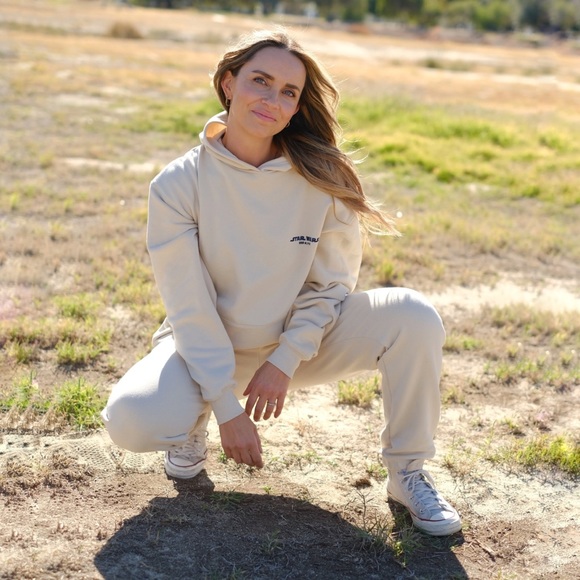 SMASH + TESS X STAR WARS beige cream DROID JOGGER pants - Picture 4 of 10